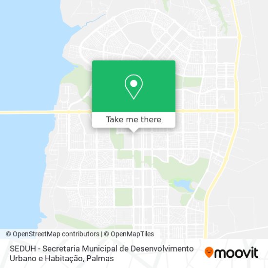 SEDUH - Secretaria Municipal de Desenvolvimento Urbano e Habitação map