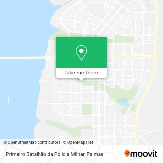 Primeiro Batalhão da Policia Militar map