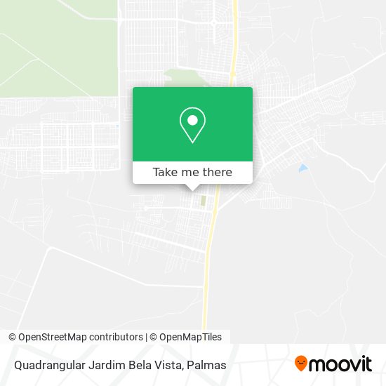 Quadrangular Jardim Bela Vista map