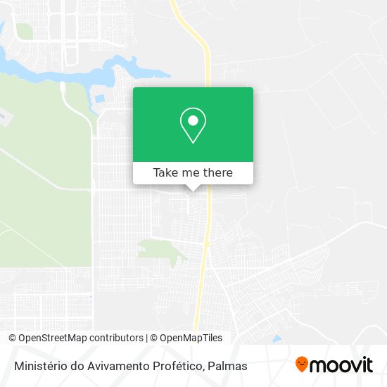 Ministério do Avivamento Profético map