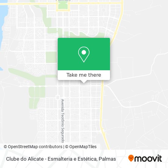 Clube do Alicate - Esmalteria e Estética map