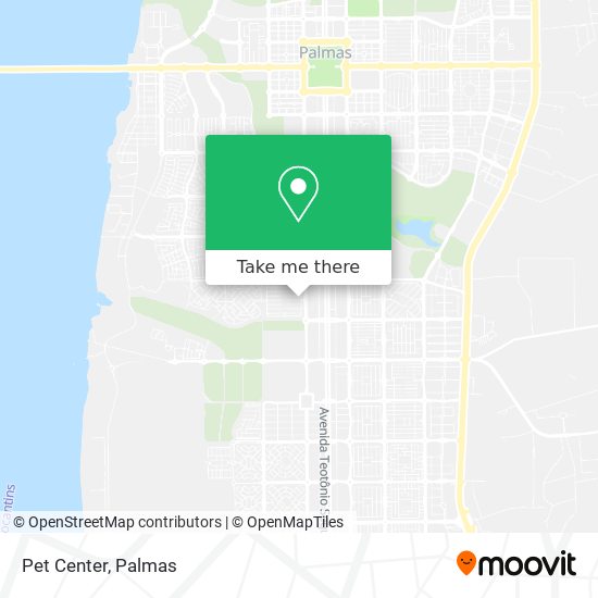 Pet Center map