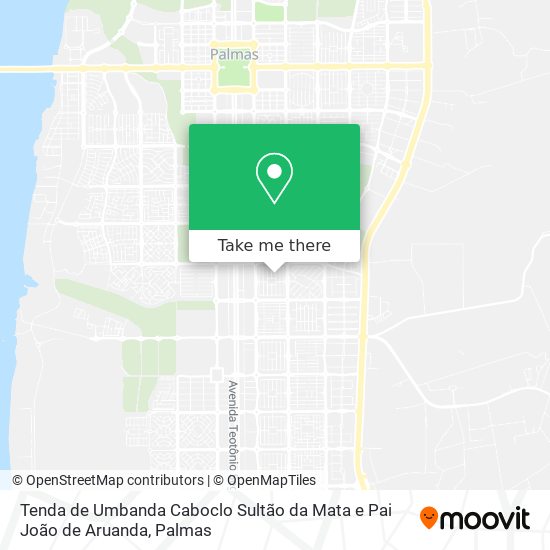 Tenda de Umbanda Caboclo Sultão da Mata e Pai João de Aruanda map