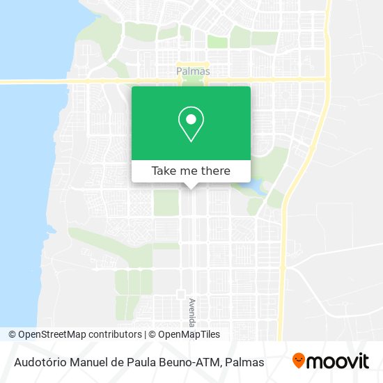 Audotório Manuel de Paula Beuno-ATM map