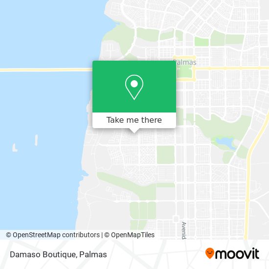 Damaso Boutique map