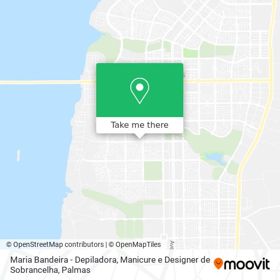 Maria Bandeira - Depiladora, Manicure e Designer de Sobrancelha map