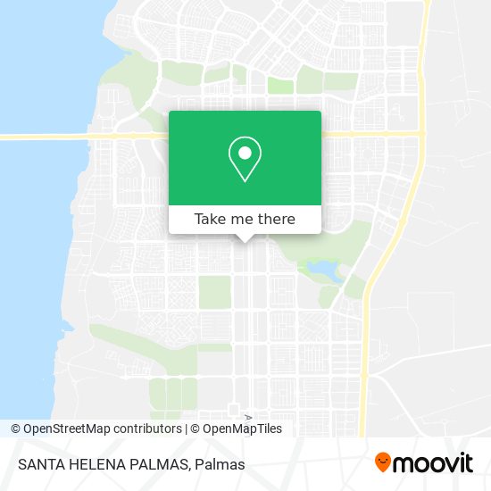 SANTA HELENA PALMAS map