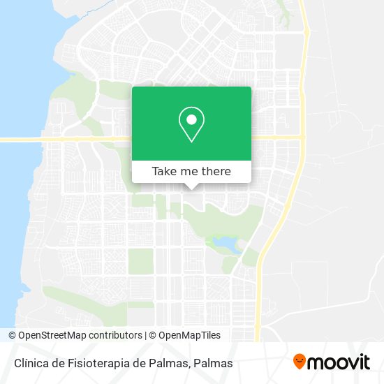 Clínica de Fisioterapia de Palmas map