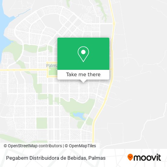 Pegabem Distribuidora de Bebidas map