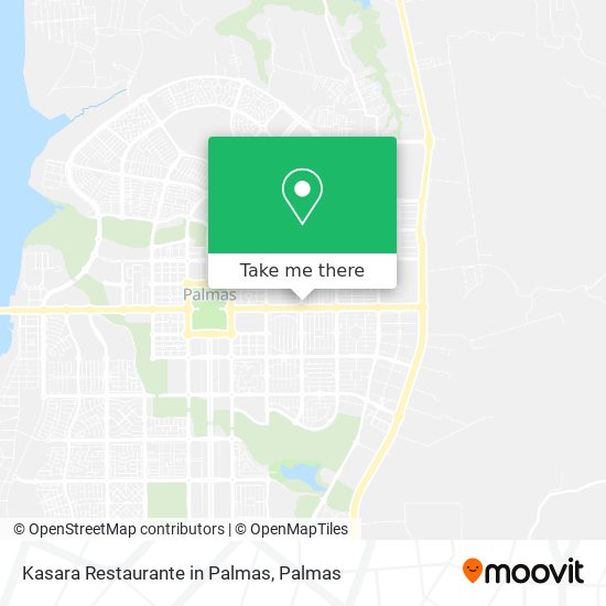 Kasara Restaurante in Palmas map