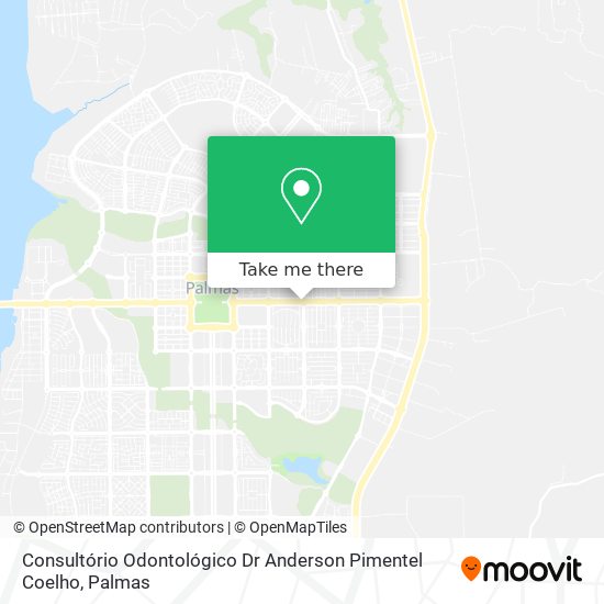 Consultório Odontológico Dr Anderson Pimentel Coelho map