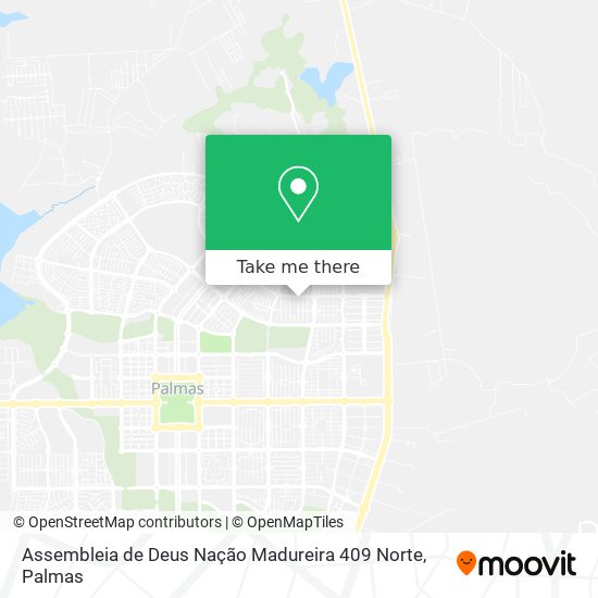 Assembleia de Deus Nação Madureira 409 Norte map