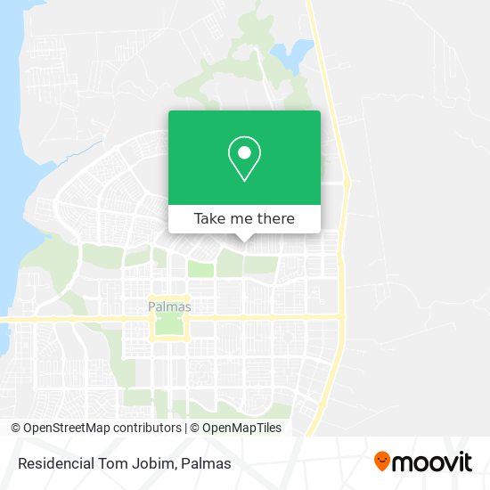 Residencial Tom Jobim map