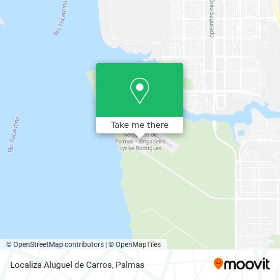 Localiza Aluguel de Carros map