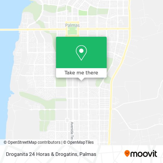 Droganita 24 Horas & Drogatins map