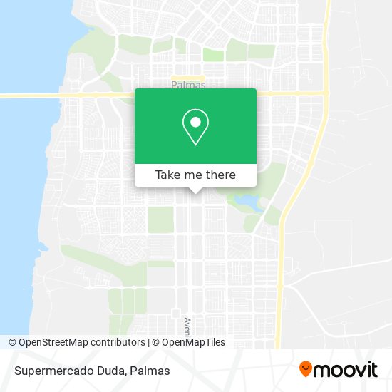 Supermercado Duda map