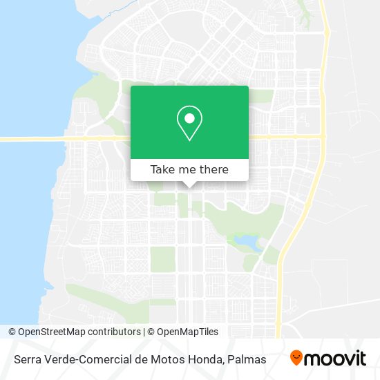 Serra Verde-Comercial de Motos Honda map