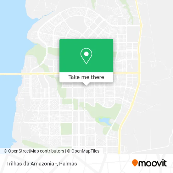 Trilhas da Amazonia - map