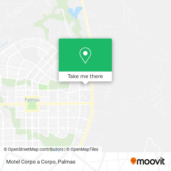 Motel Corpo a Corpo map
