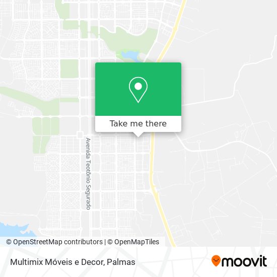 Multimix Móveis e Decor map