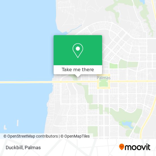 Duckbill map