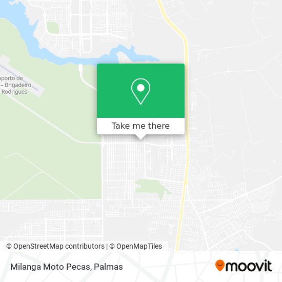 Milanga Moto Pecas map