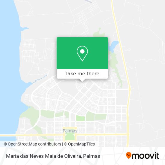 Mapa Maria das Neves Maia de Oliveira