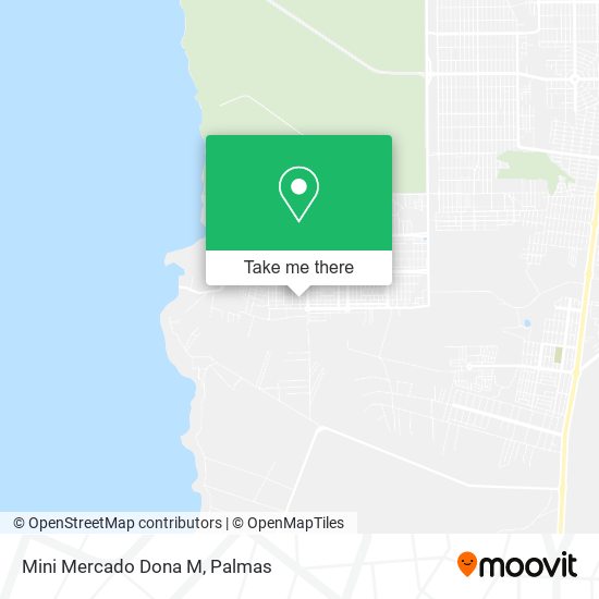 Mapa Mini Mercado Dona M