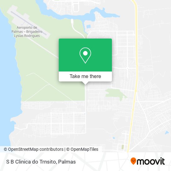 S B Clinica do Trnsito map