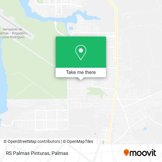 RS Palmas Pinturas map