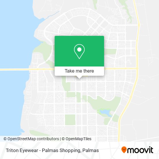 Triton Eyewear - Palmas Shopping map