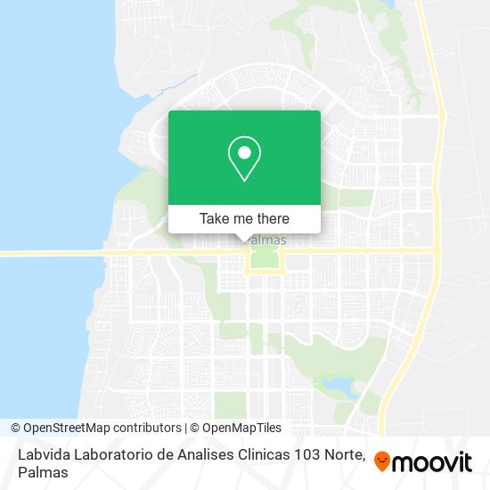 Labvida Laboratorio de Analises Clinicas 103 Norte map