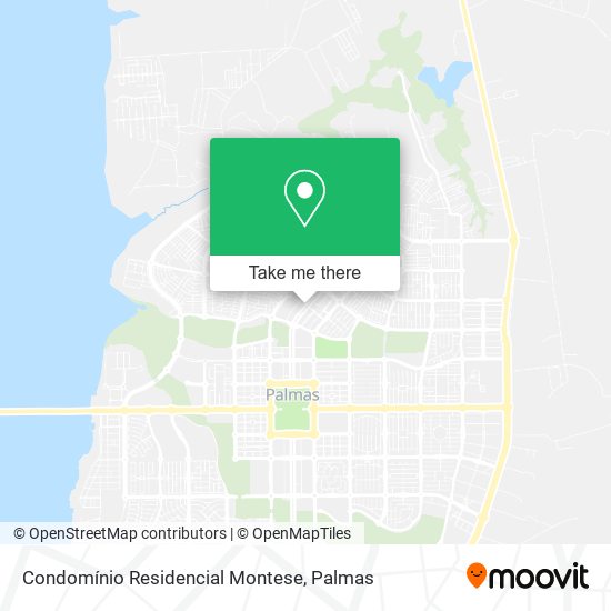 Condomínio Residencial Montese map