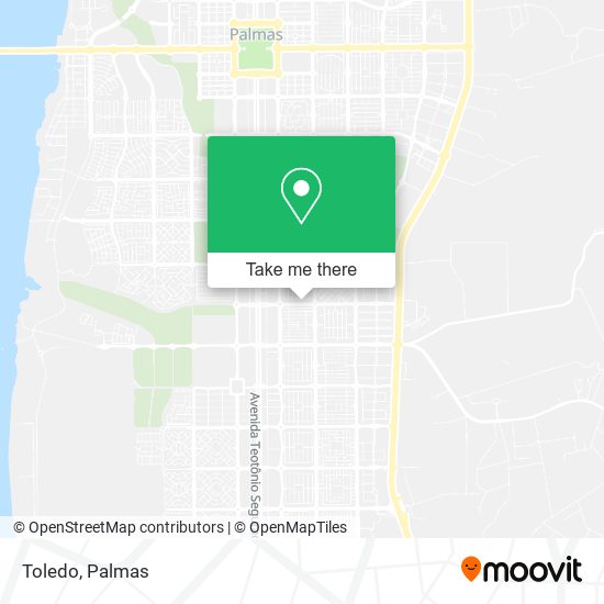 Toledo map