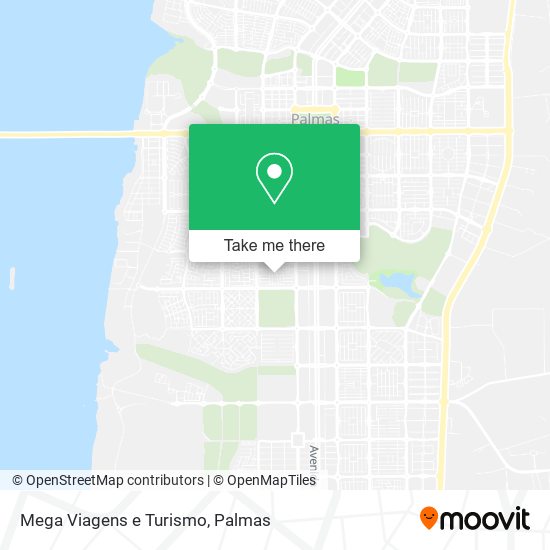 Mega Viagens e Turismo map