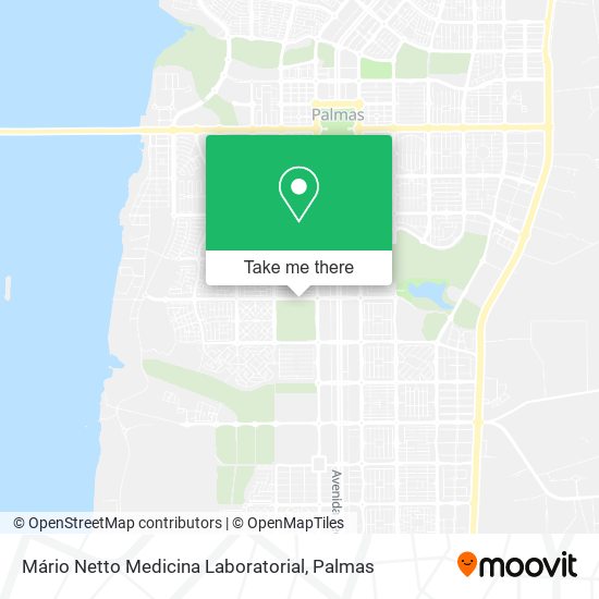 Mário Netto Medicina Laboratorial map