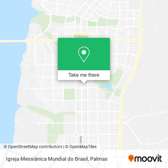 Mapa Igreja Messiânica Mundial do Brasil