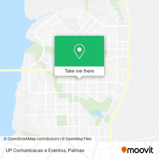 Mapa UP Comunicacao e Eventos