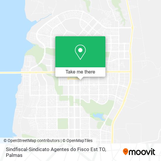 Sindfiscal-Sindicato Agentes do Fisco Est TO map