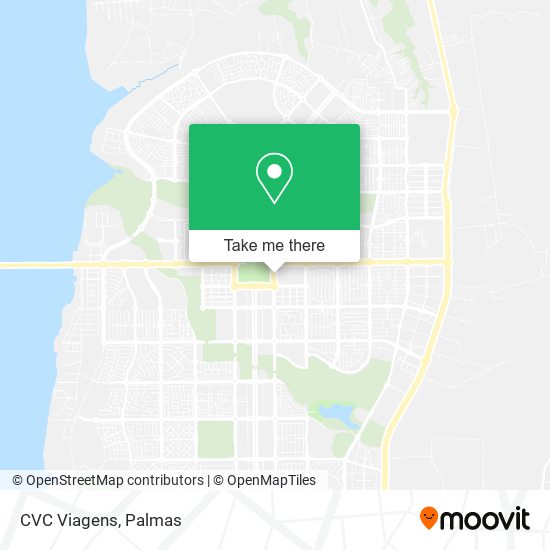 CVC Viagens map