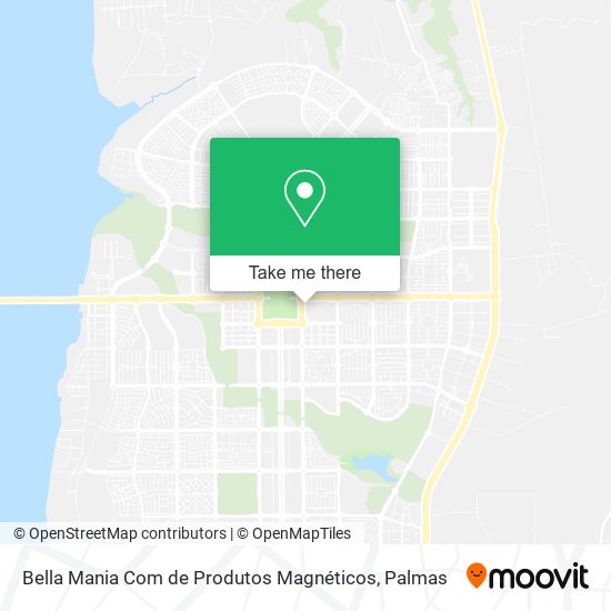 Bella Mania Com de Produtos Magnéticos map