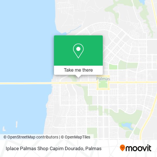 Iplace Palmas Shop Capim Dourado map