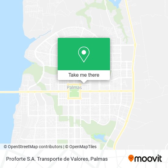 Proforte S.A. Transporte de Valores map