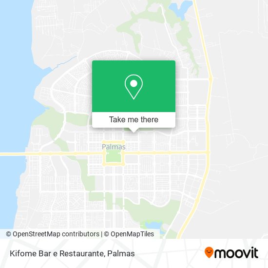 Mapa Kifome Bar e Restaurante
