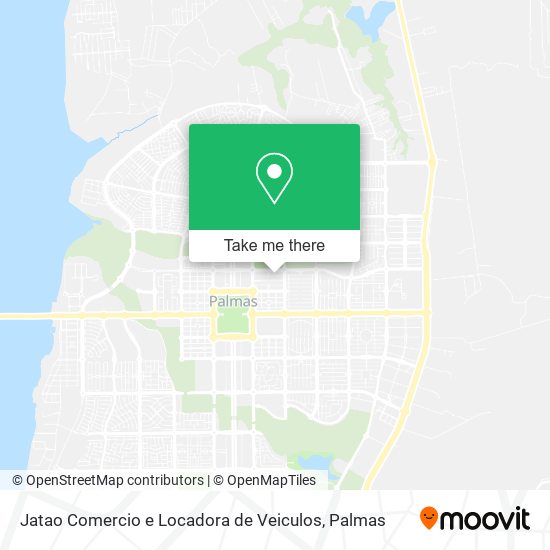 Mapa Jatao Comercio e Locadora de Veiculos