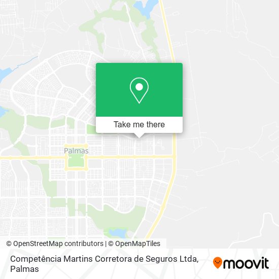 Mapa Competência Martins Corretora de Seguros Ltda