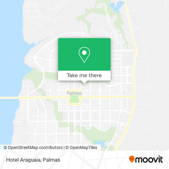 Mapa Hotel Araguaia