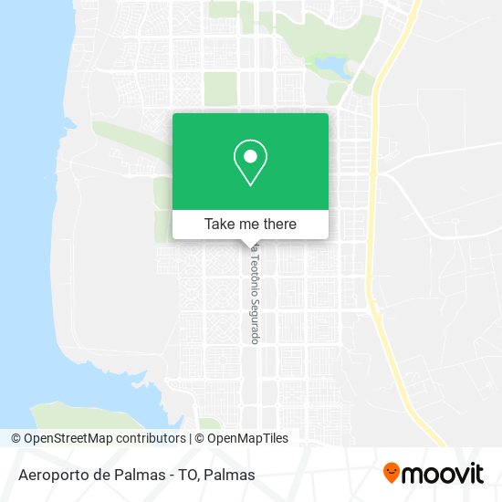 Aeroporto de Palmas - TO map