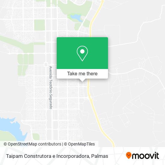 Mapa Taipam Construtora e Incorporadora