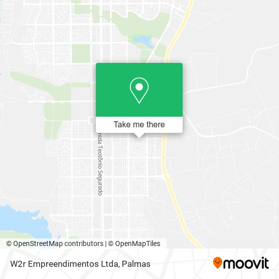 Mapa W2r Empreendimentos Ltda